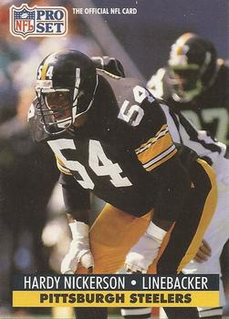Hardy Nickerson Pittsburgh Steelers 1991 Pro set NFL #636